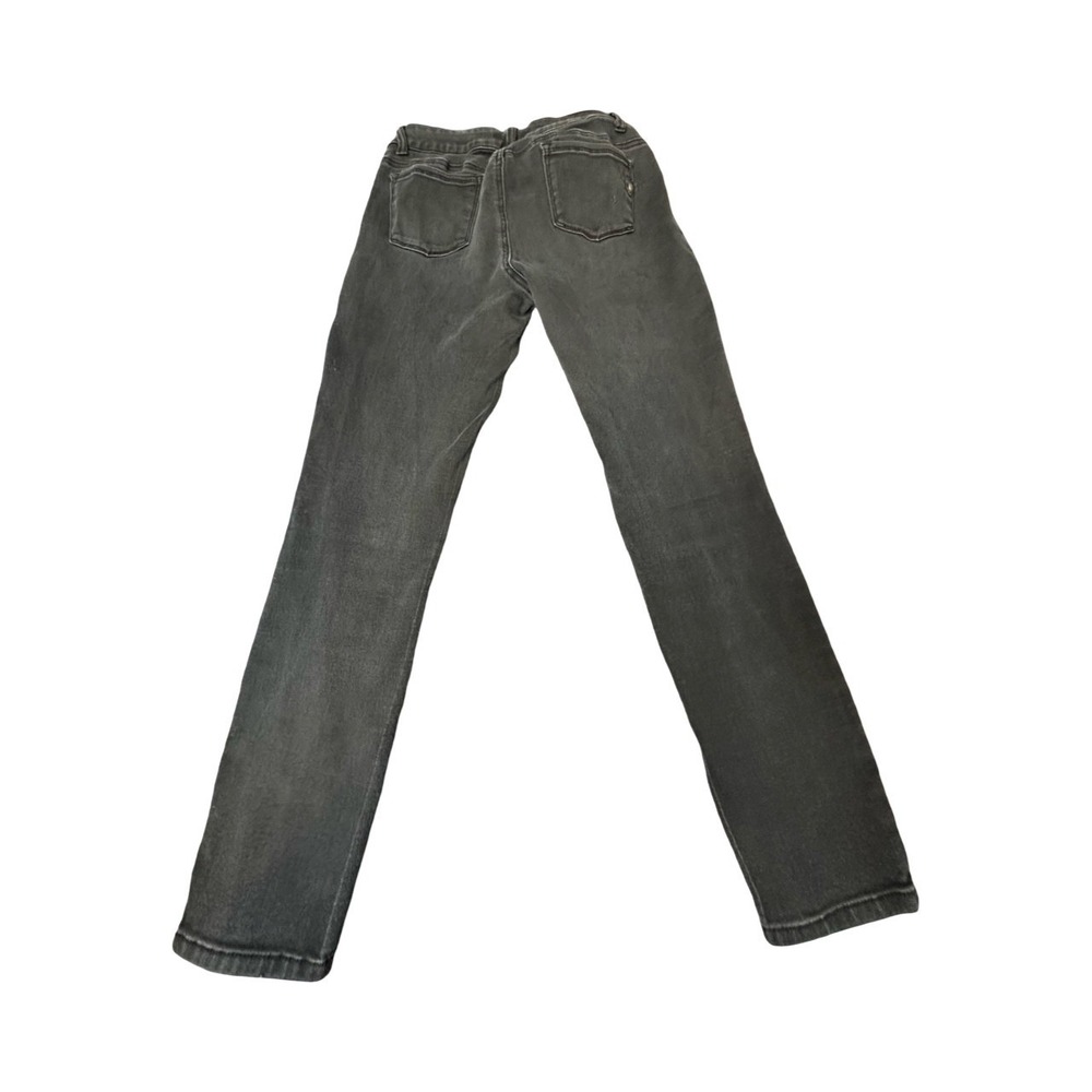 1822 Denim Jeans Womens 10 Grey Skinny Mid Rise Stretch Charcoal Casual Slim
